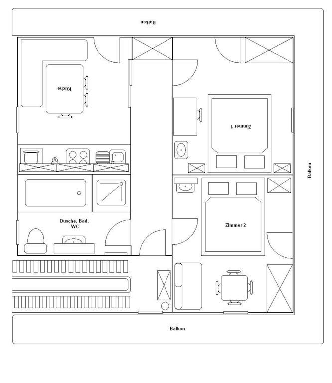 Apartment Hubert Praxmarer Fulpmes Camera foto